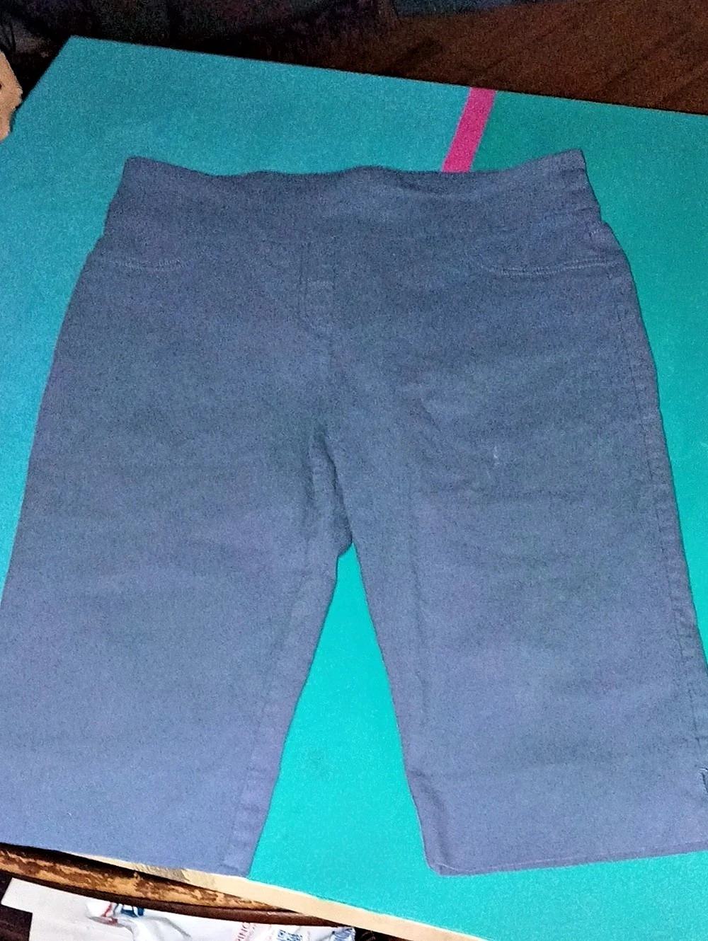 Ruby Rd. Women's Bermuda Shorts Blue Size 12P Like New